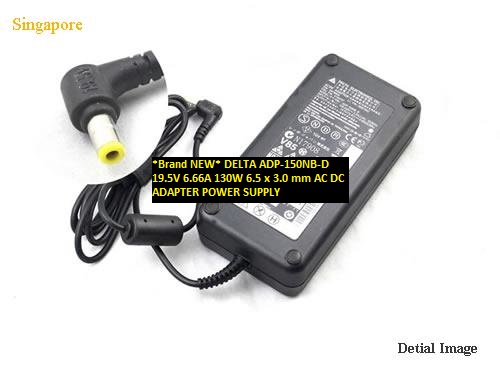 *Brand NEW* DELTA ADP-150NB-D 19.5V 6.66A 130W 6.5 x 3.0 mm AC DC ADAPTER POWER SUPPLY